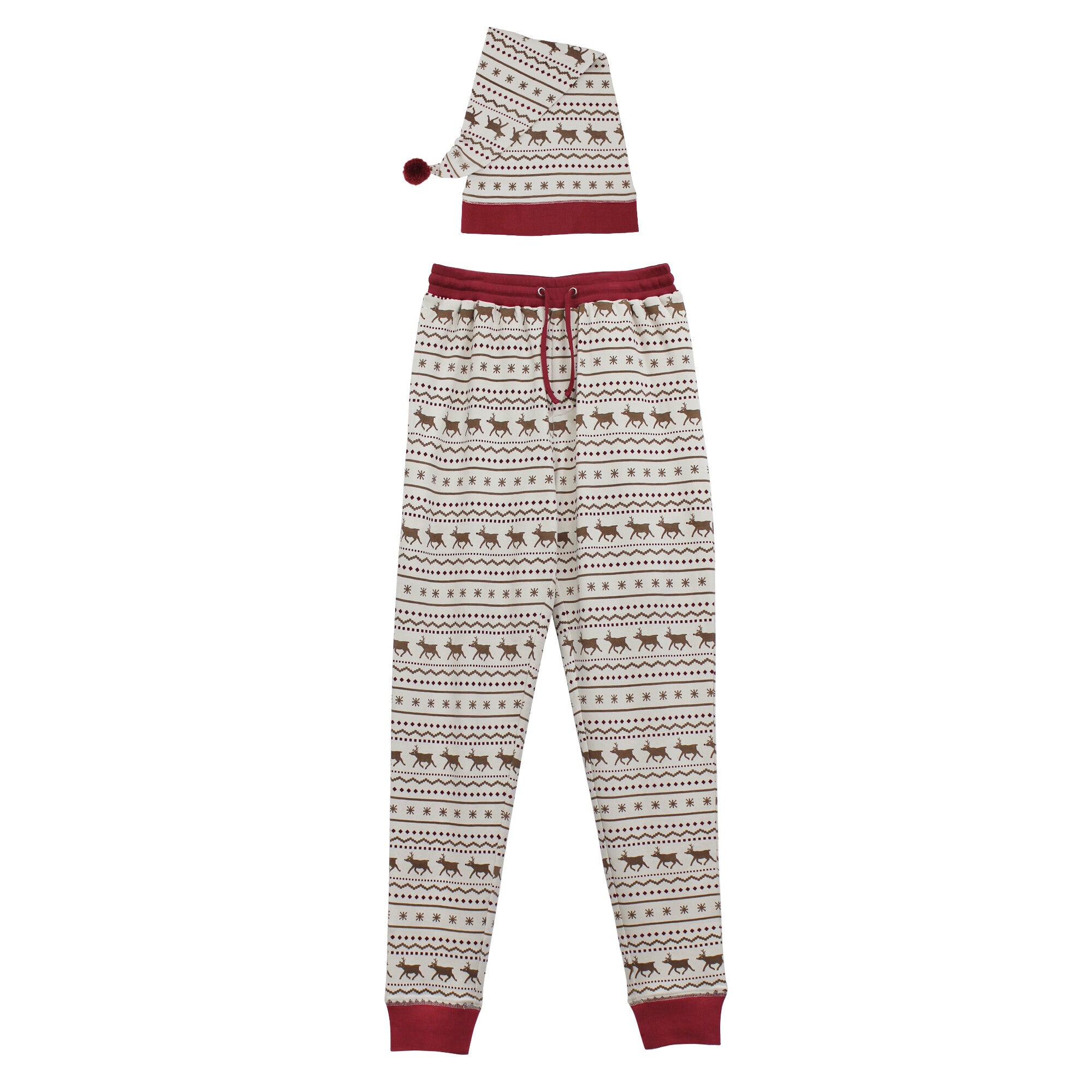 Chambray Fair Isle Jogger Set main image 1