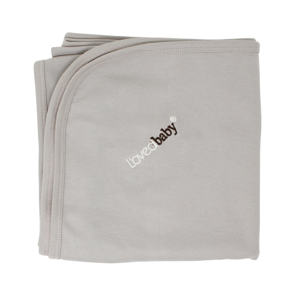 Light Gray Organic Blanket