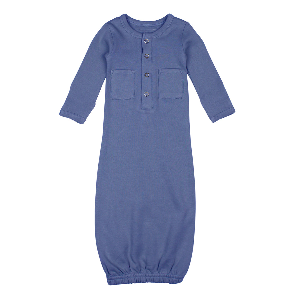 Slate Organic Gown