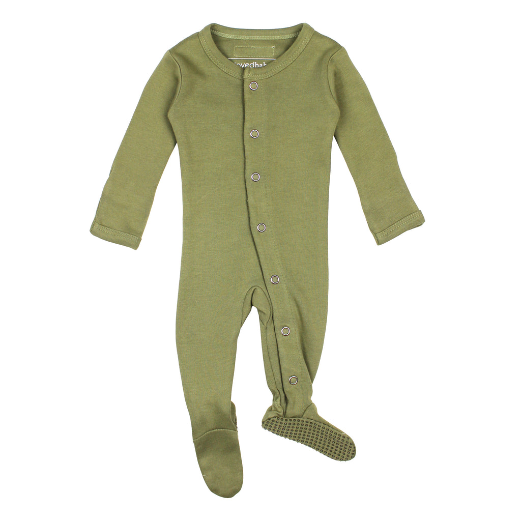 Sage Organic Snap Footie