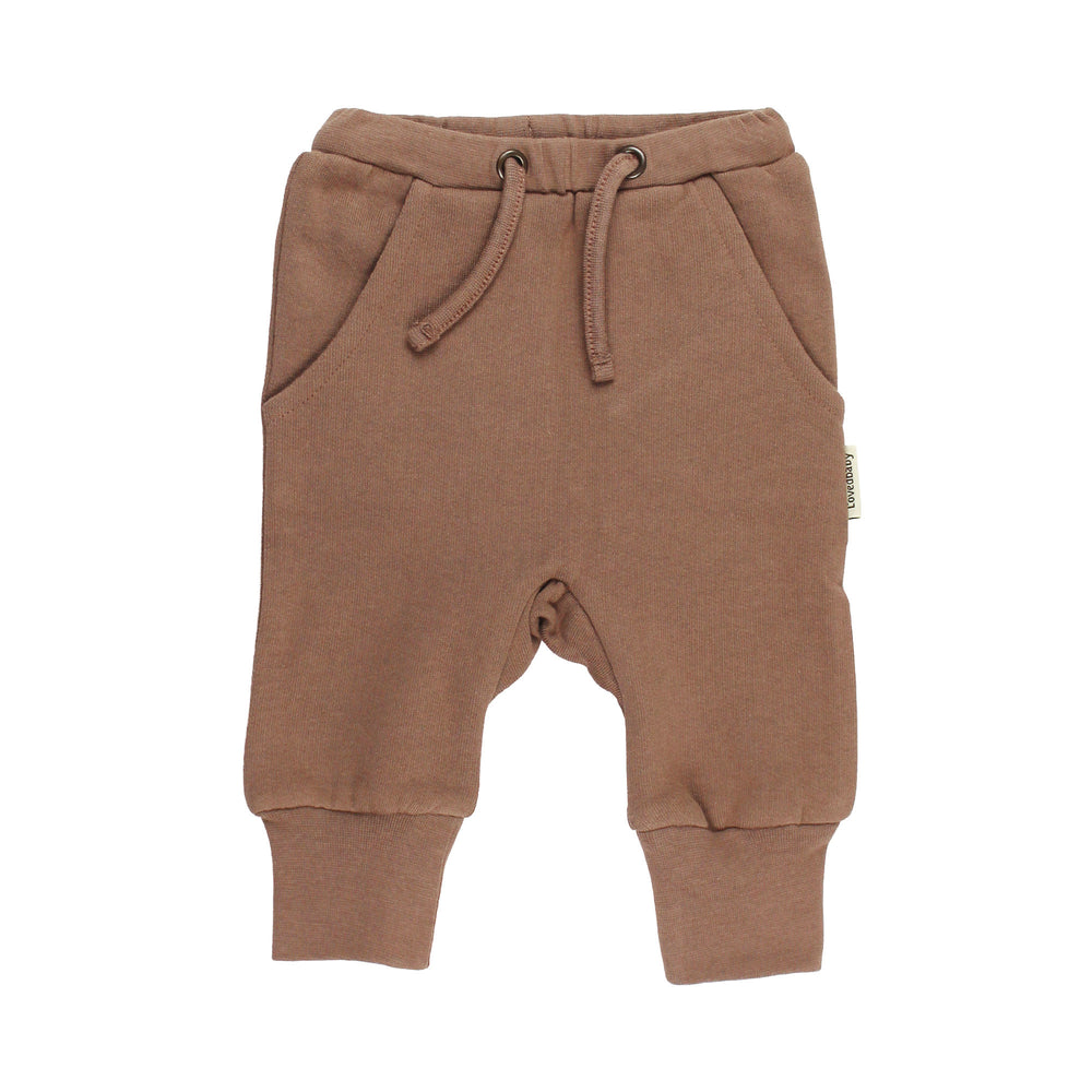 Cozy Fleece Jogger in Latte.