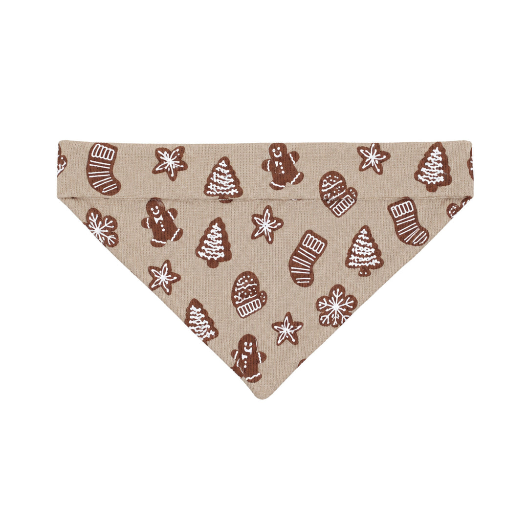 Holiday Thermal Pet Bandana in Ginger Glow.