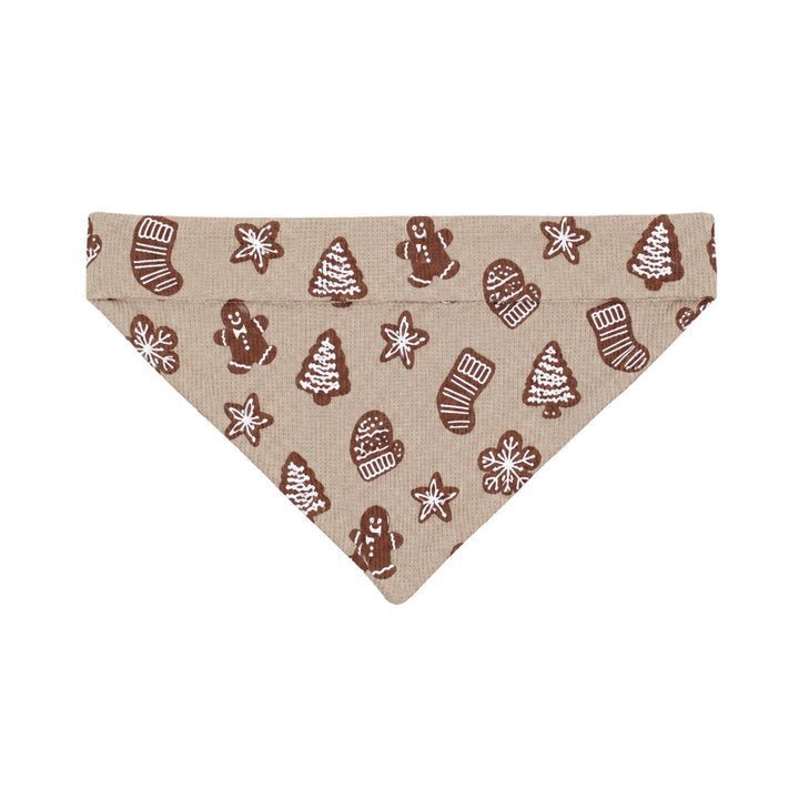 Holiday Thermal Pet Bandana in Ginger Glow.
