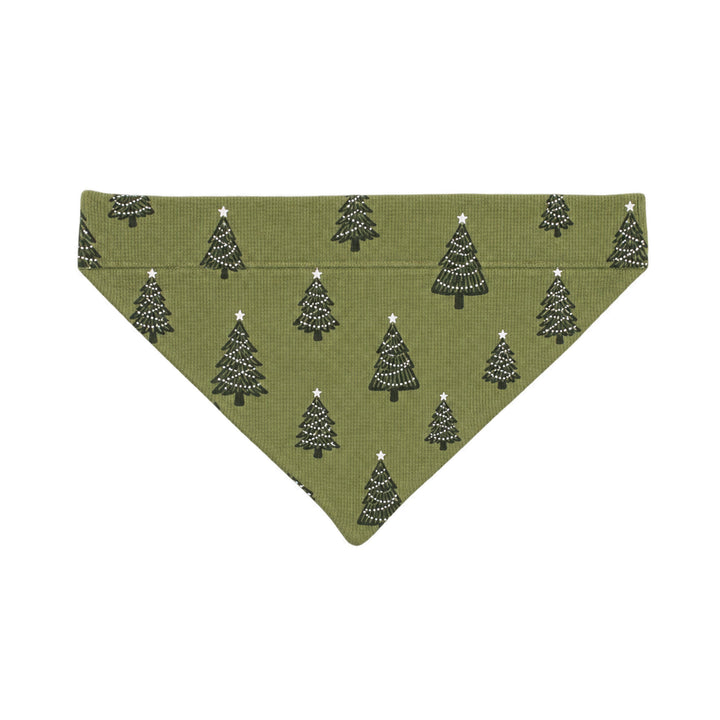 Holiday Thermal Pet Bandana in Twinkle Tree.
