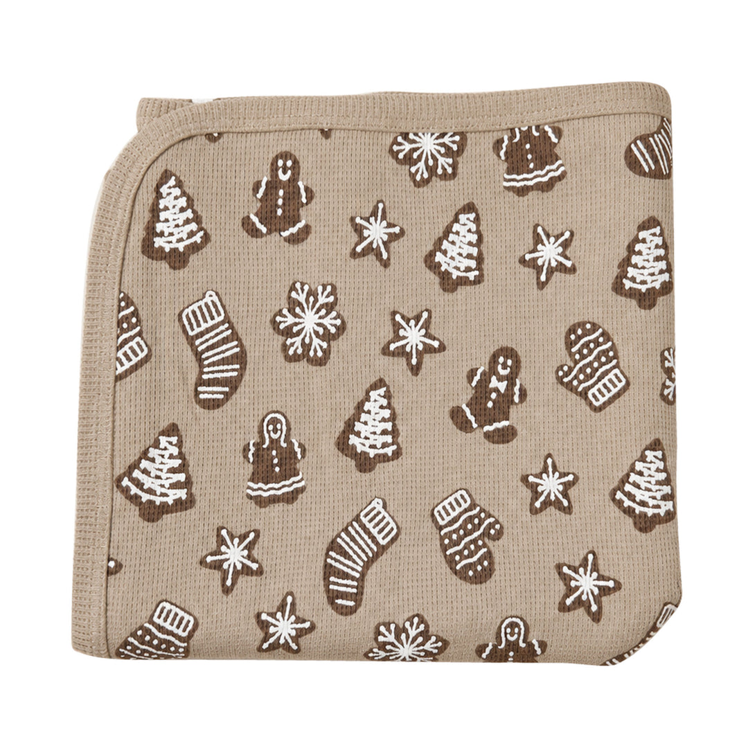 Holiday Thermal Blanket in Ginger Glow.
