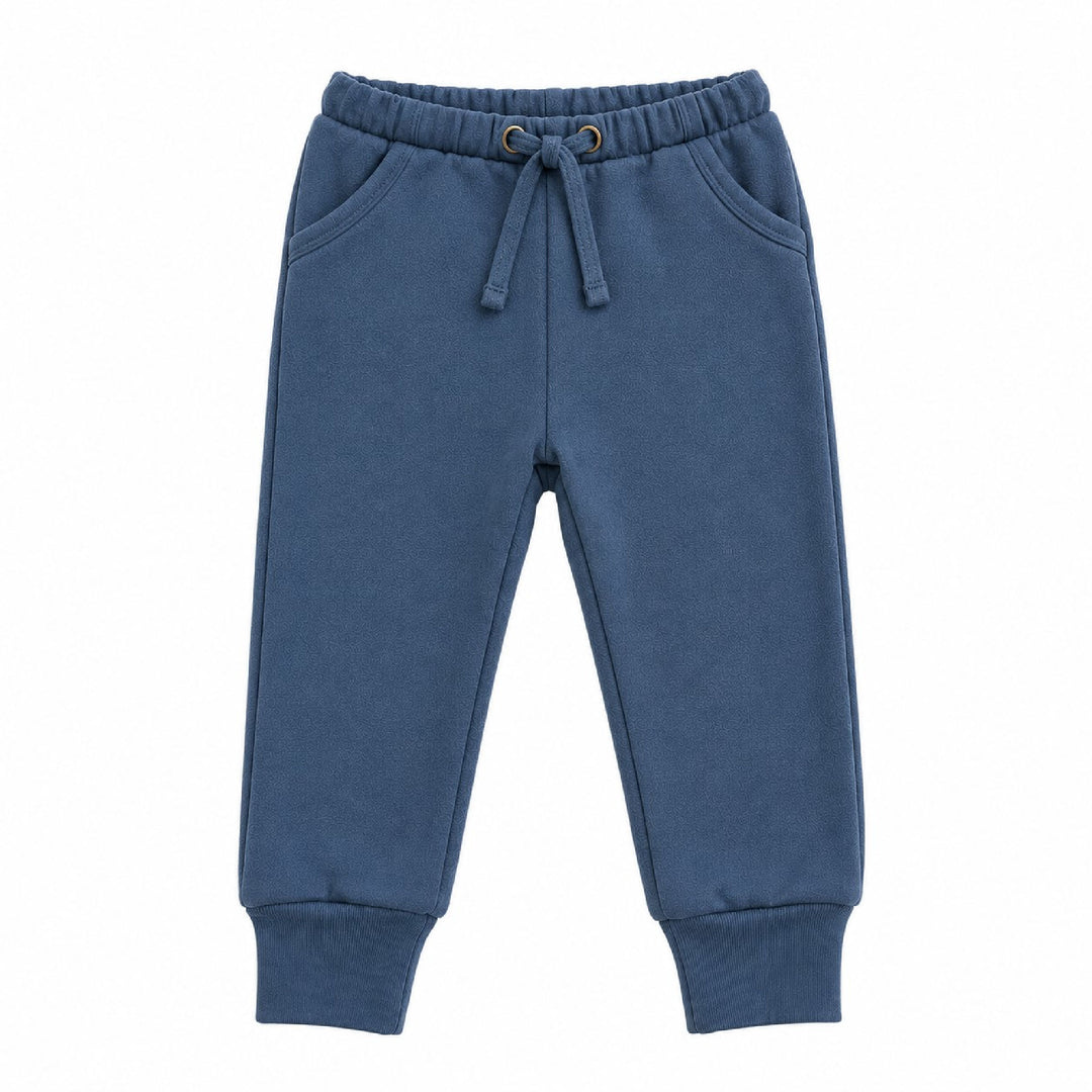 Kids' Cozy Fleece Jogger in Abyss.