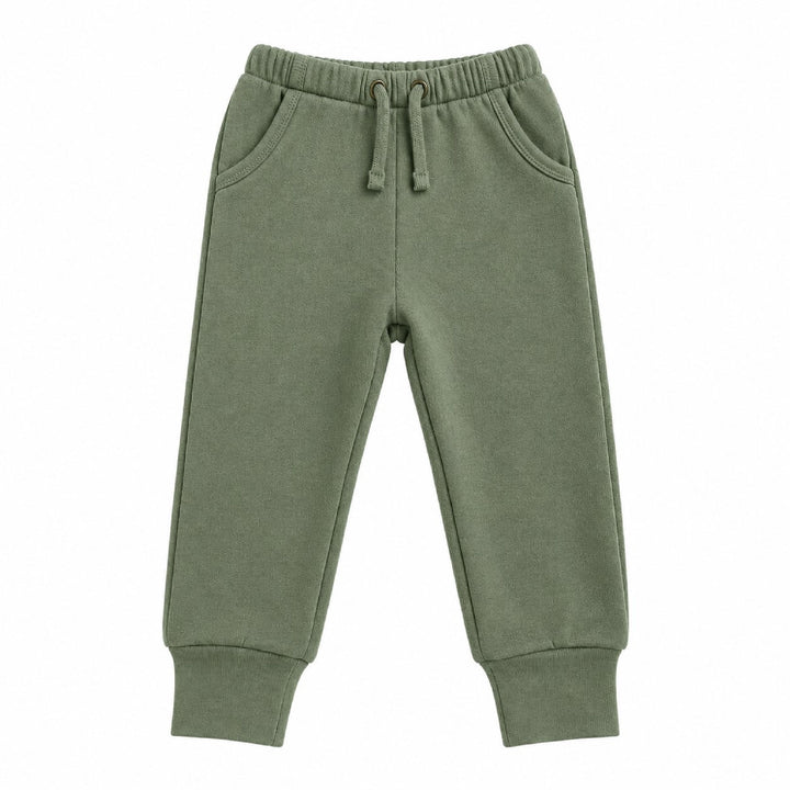 Kids' Cozy Fleece Jogger in Meadow.