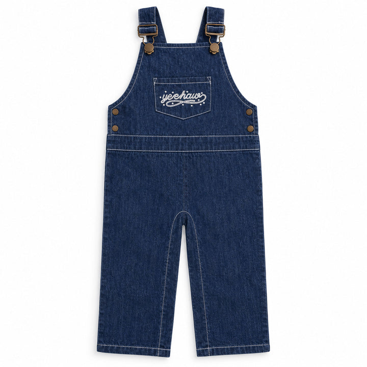 Classic Denim Overall in True Blue.