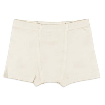 Kid's Organic Boxers in Buttercream