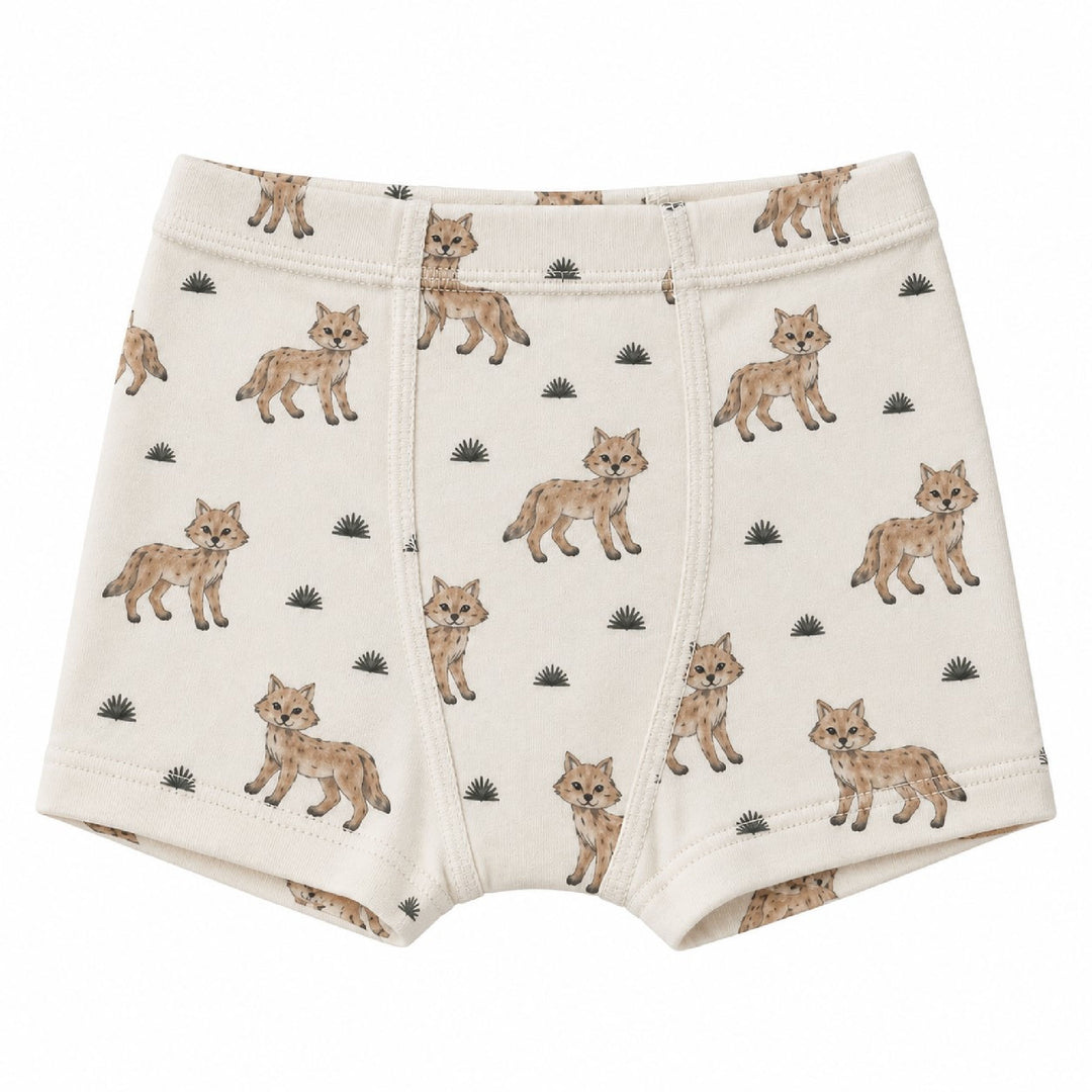 Organic Potty-Training Boxers in Coyote.