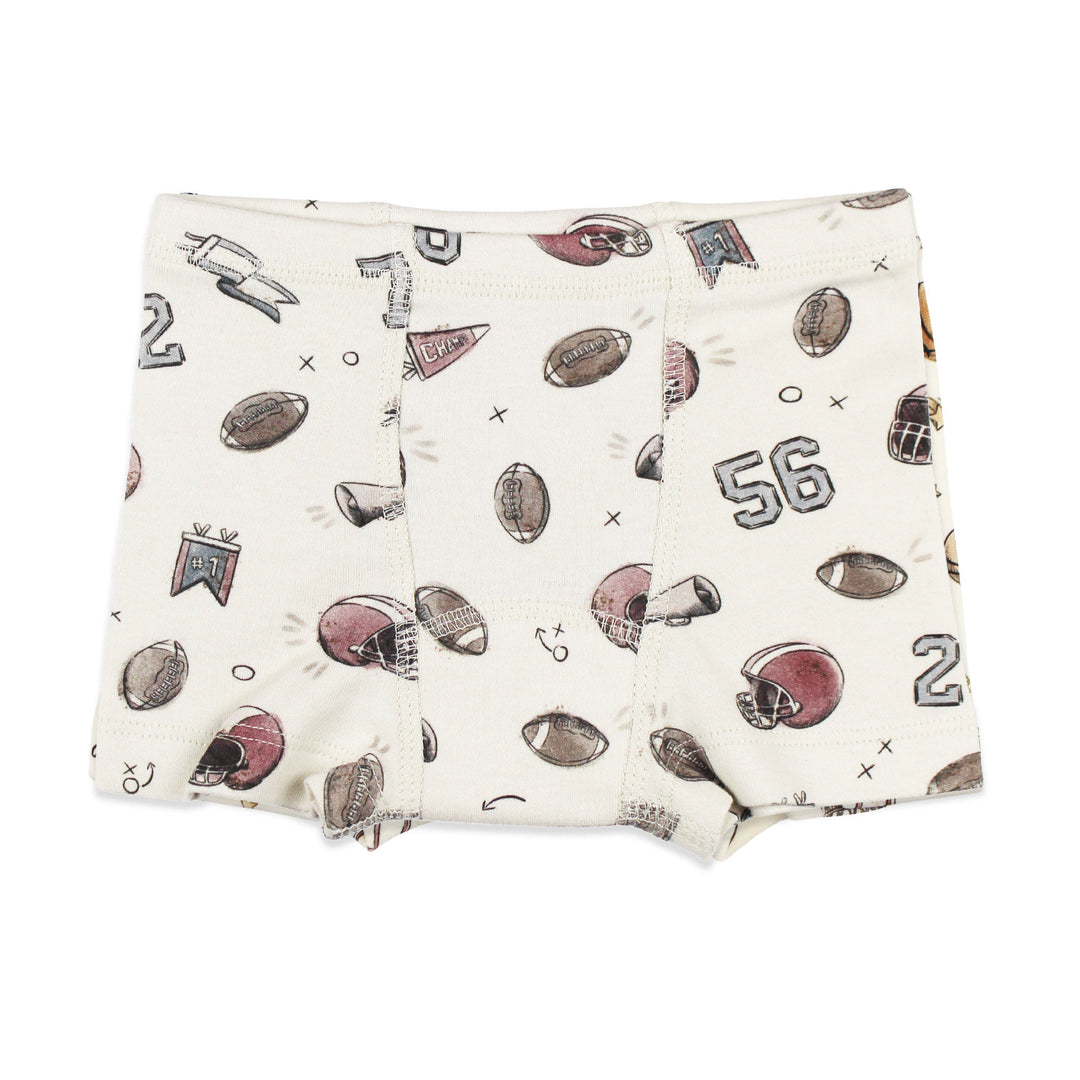 Organic Potty-Training Boxers in Touchdown.