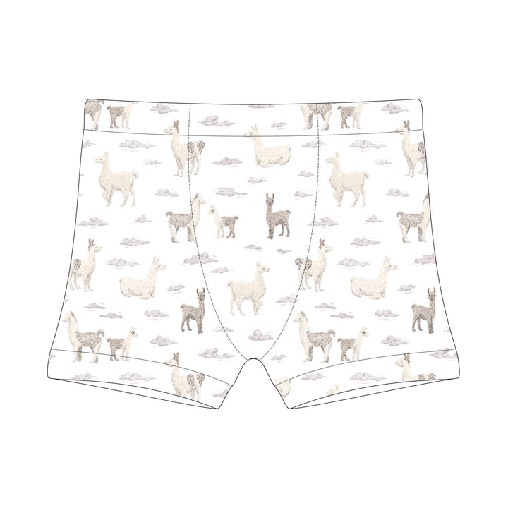 Organic Potty-Training Boxers in Llama.