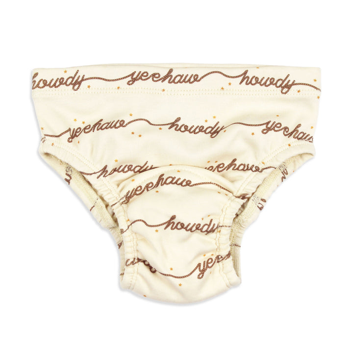 Organic Potty-Training Briefs in Howdy.