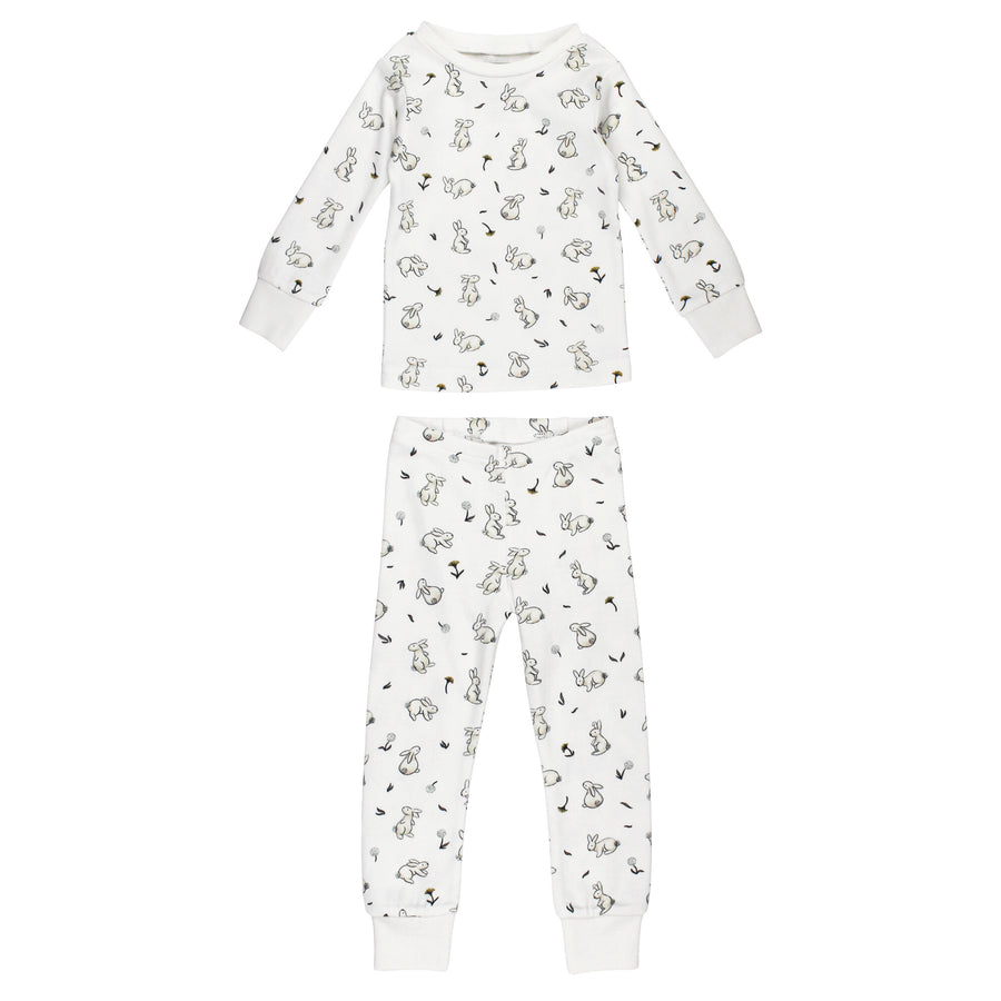 Baby Boy Pajama Suit In Blended Stuff main image 0