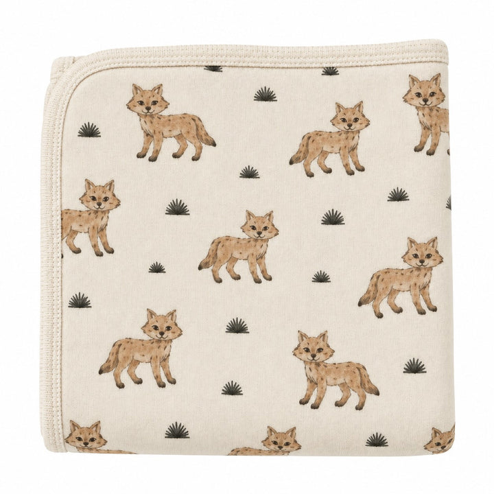 Organic Blanket in Coyote.