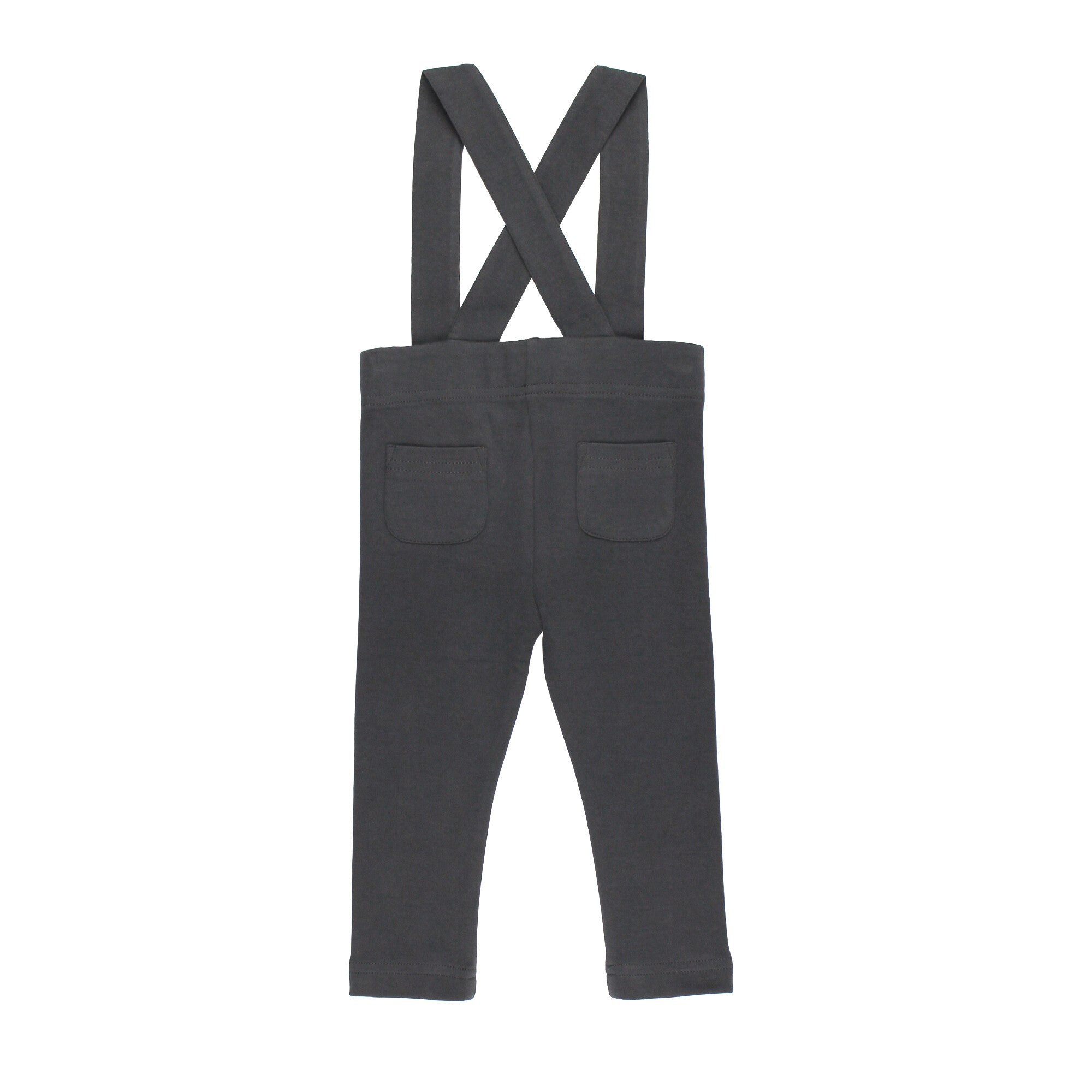 ボトムス Sapling Suspender Legging12-18m Charcoal | Organic Suspender Pant – L'ovedbaby
