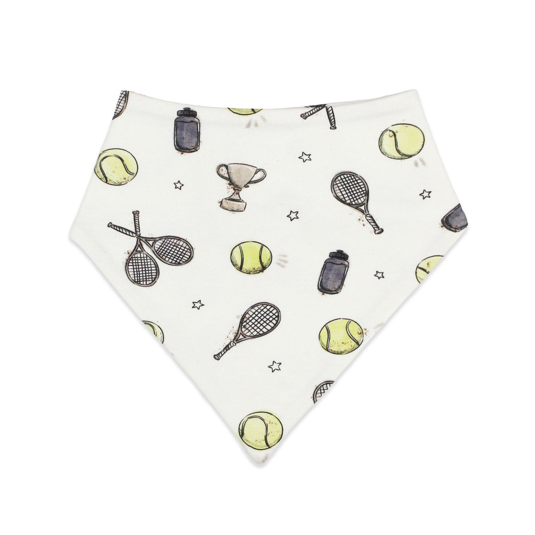 Organic Bandana Bib in Little Ace.