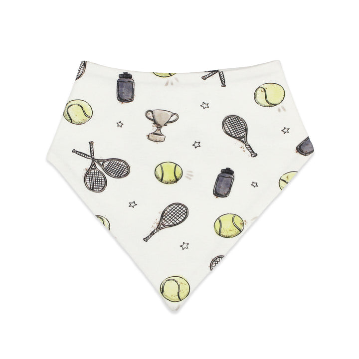 Organic Bandana Bib in Little Ace.
