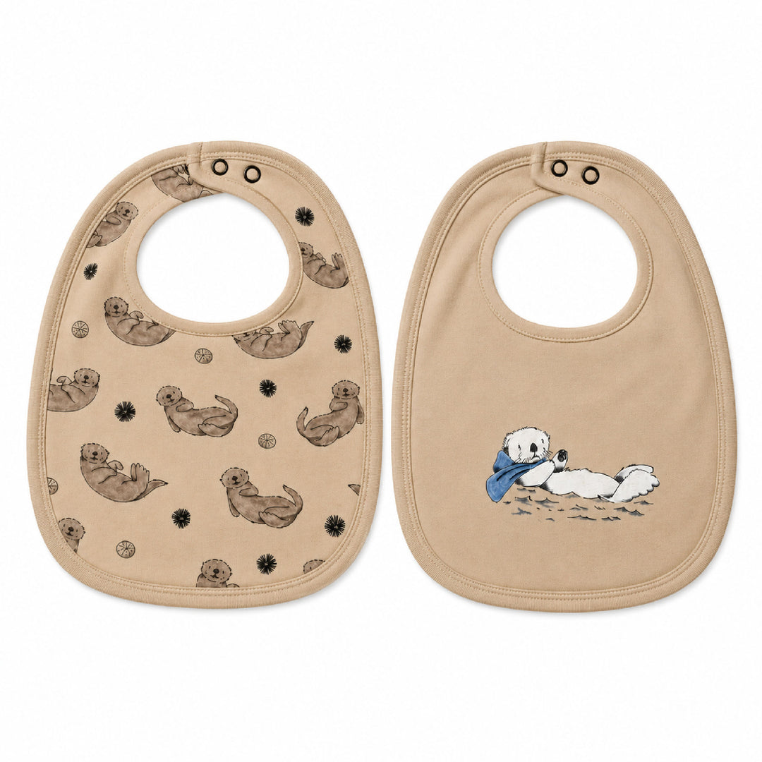 Organic Reversible Bib in Sea Otter.