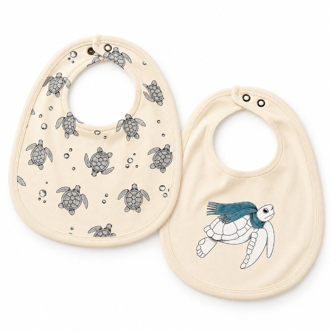 Organic Reversible Bib in Sea Turtles.