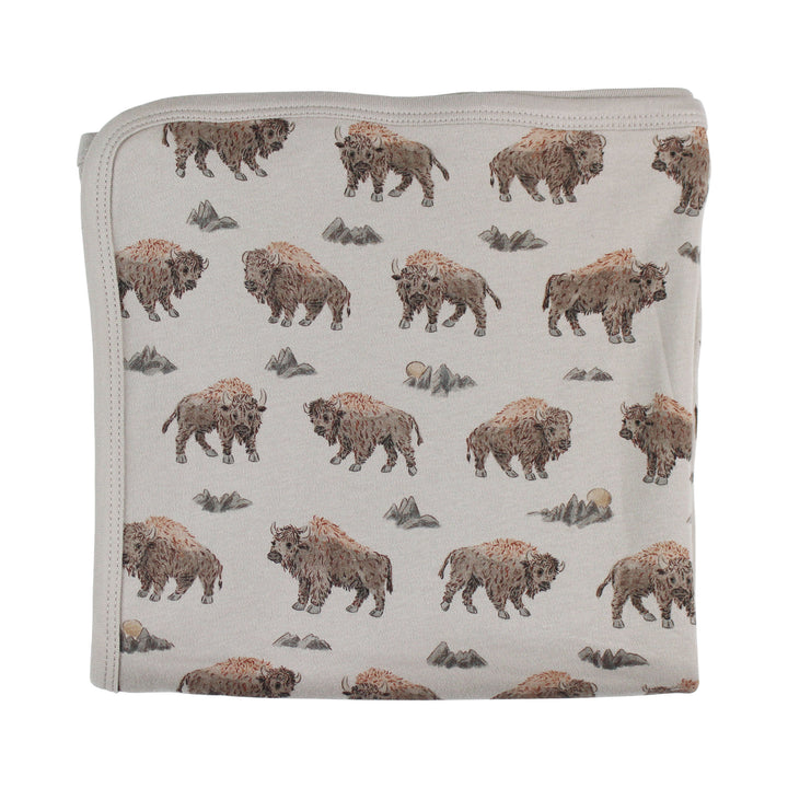 Organic Blanket in Bison.