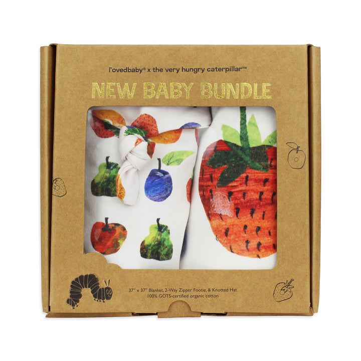 Packaging for New Baby Bundle in Fruit.