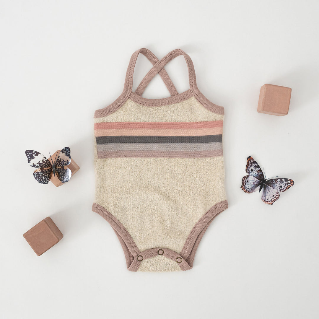 Pinks | Organic Terry Cloth Bodysuit