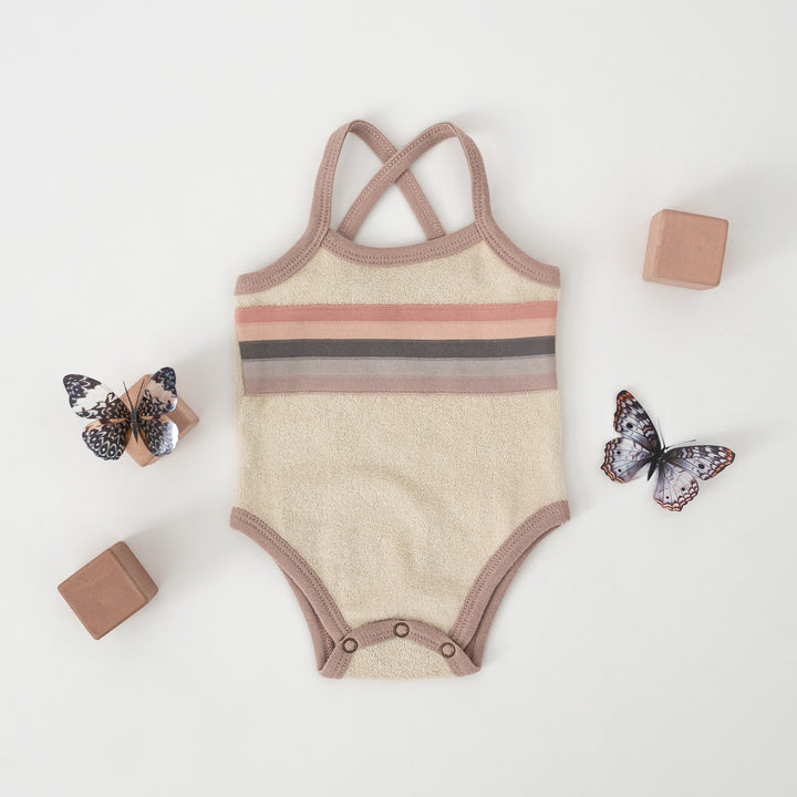 Pinks | Organic Terry Cloth Bodysuit