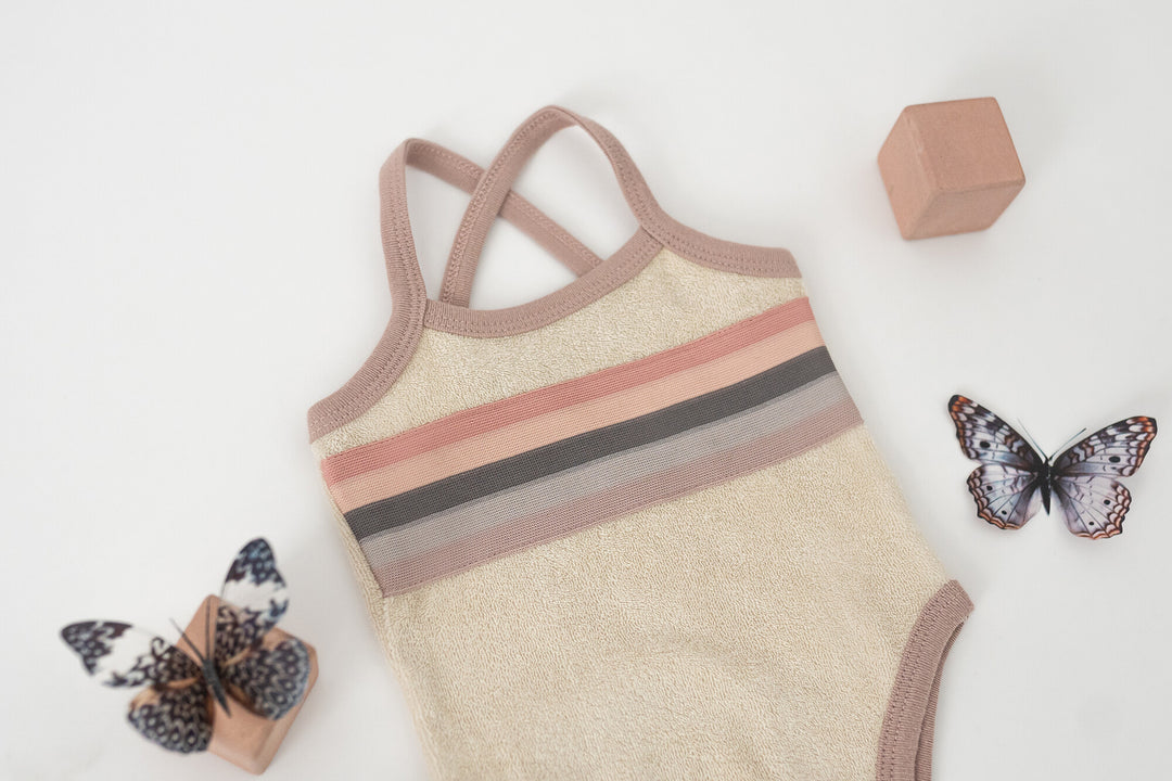Pinks | Organic Terry Cloth Bodysuit