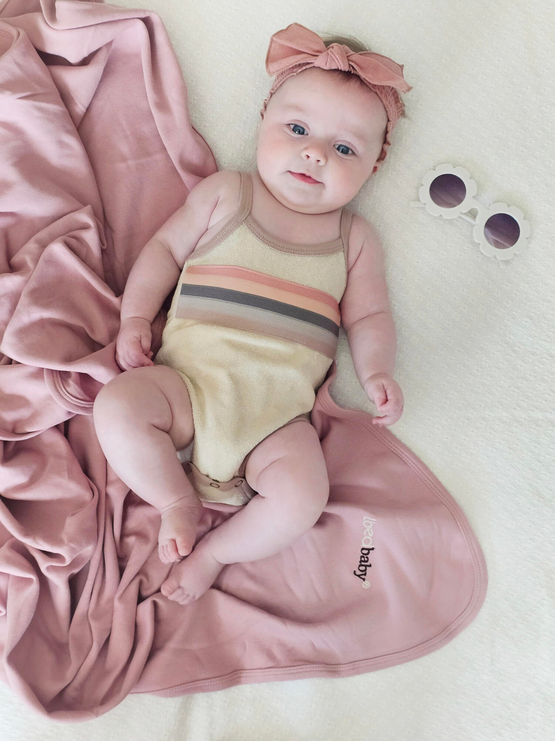 Pinks | Organic Terry Cloth Bodysuit