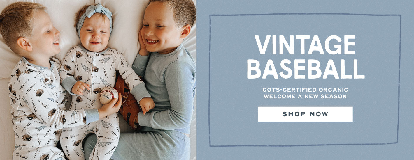 Vintage Baseball - GOTS-certified Organic; Welcome A New Season - Shop Now