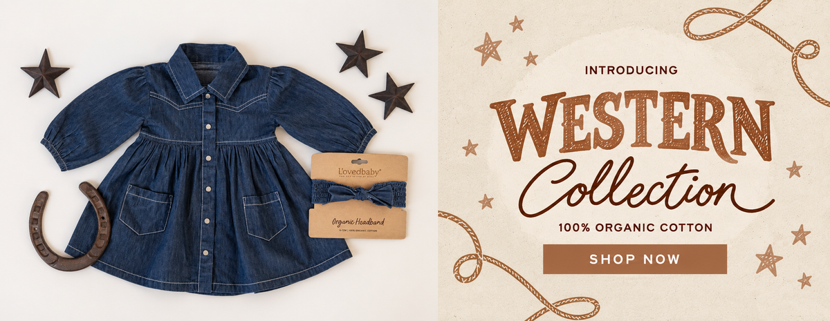 Introducing Western Collection - 100% Organic Cotton - Shop Now