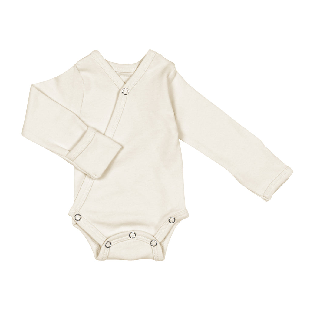 Buttercream Organic Kimono Bodysuit