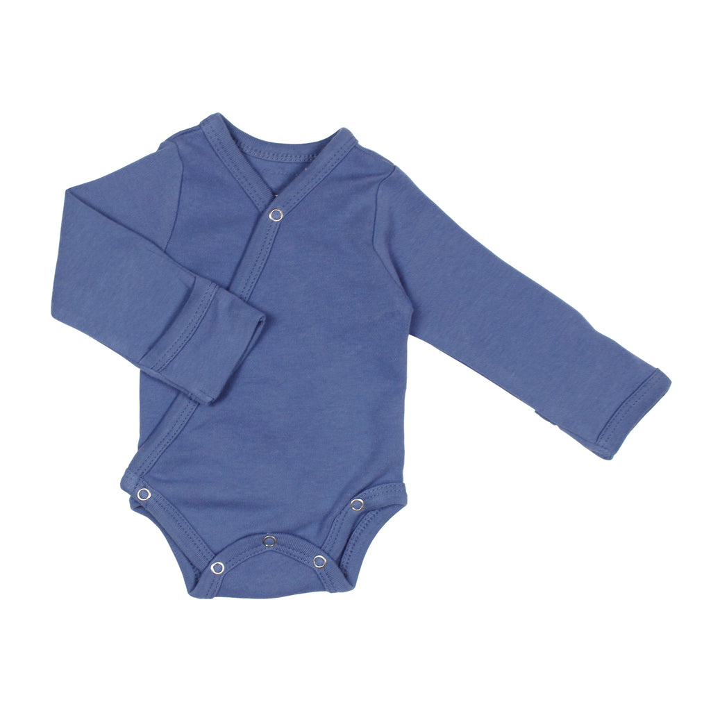Slate Organic Kimono Bodysuit