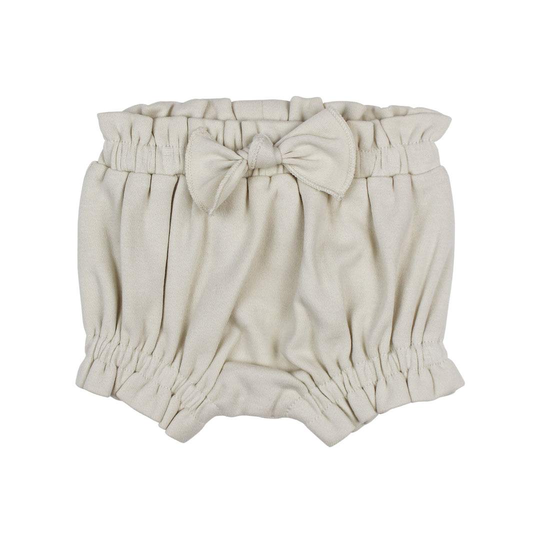 Ruffle Bloomer in Stone, an off white color.
