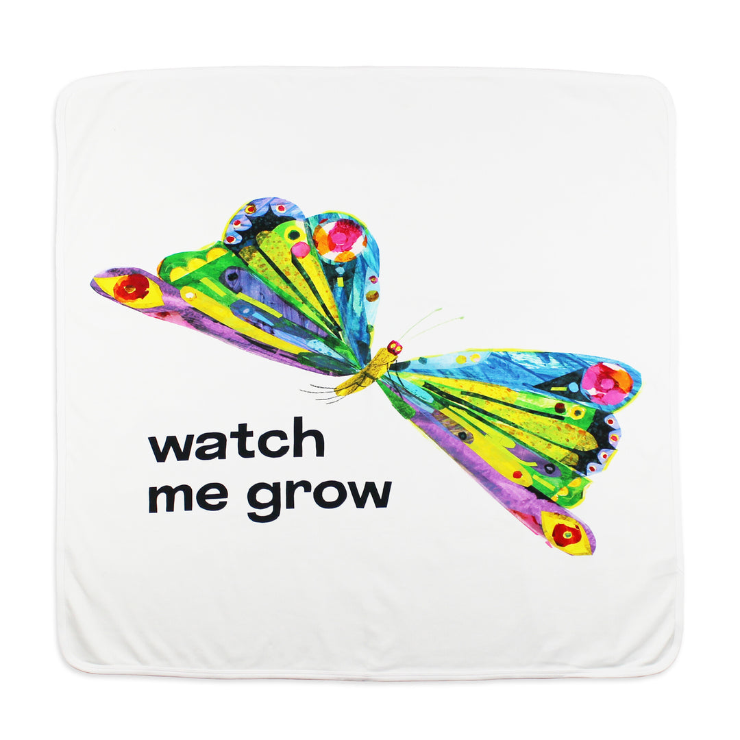 Organic Blanket in Watch Me Grow.