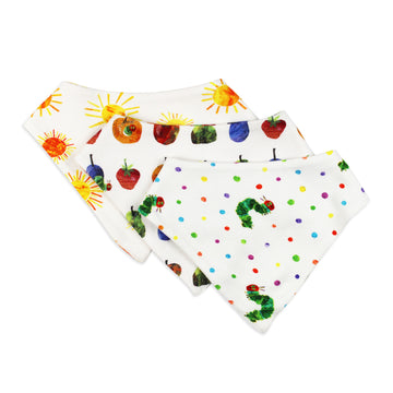Organic Bandana Bib 3-Pack in Multi.