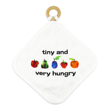 Lovey with Removable Teething Ring in Fruit.