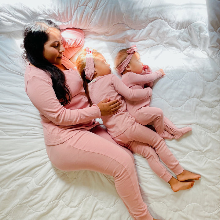 Organic Mommy & Me Bundle in Mauve