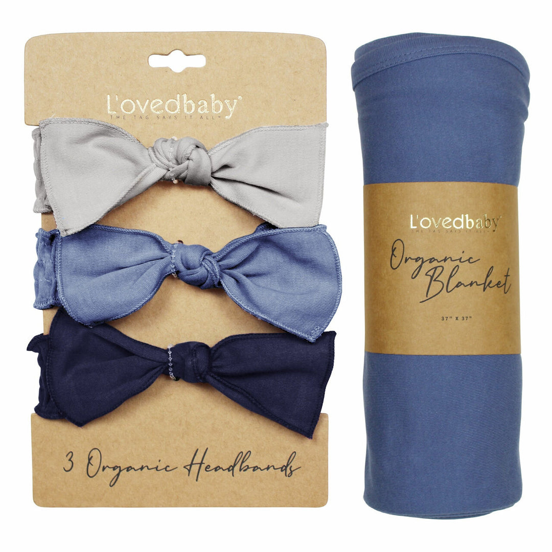 Wrapped-in-L'ove Gift Set in Blues, Flat