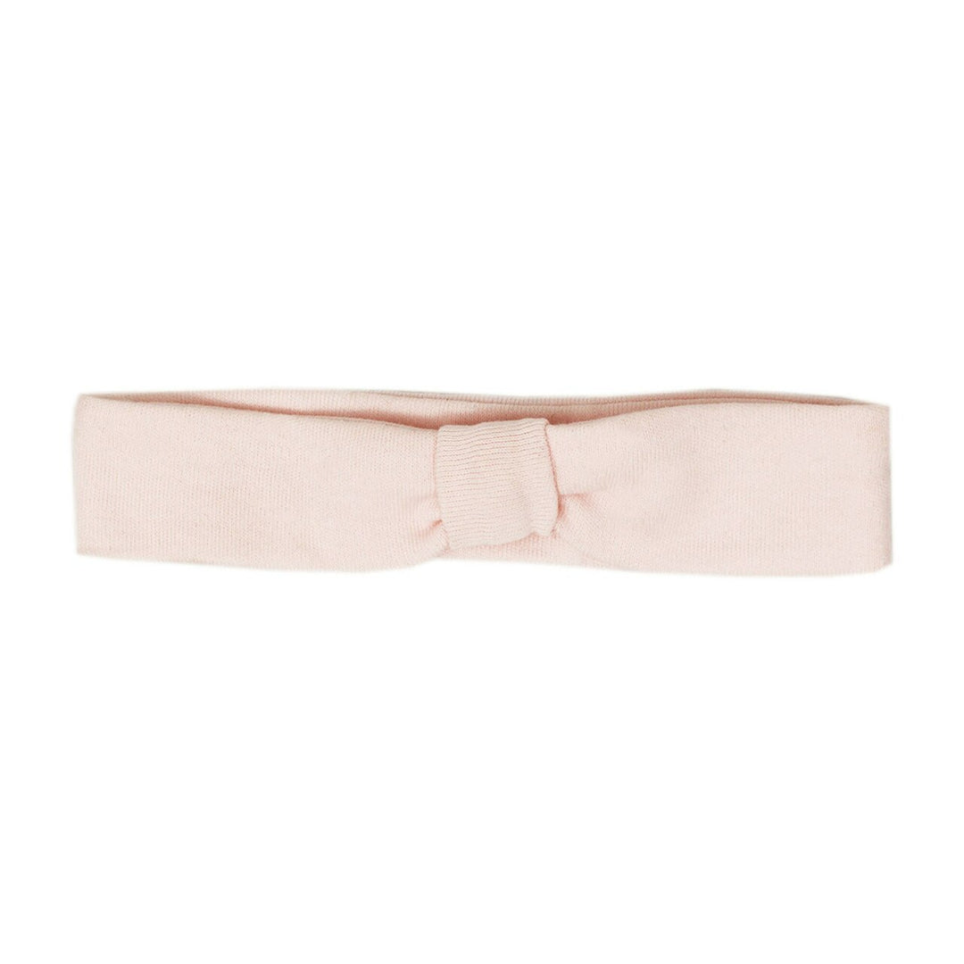 Organic Headband in Blush, a pale pink color.