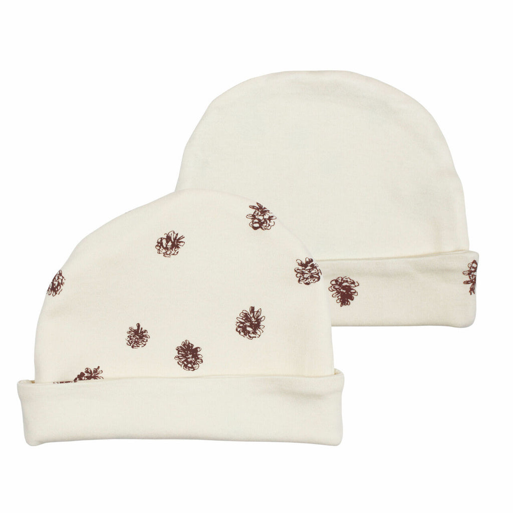 Organic Reversible Beanie Buttercream Pinecone