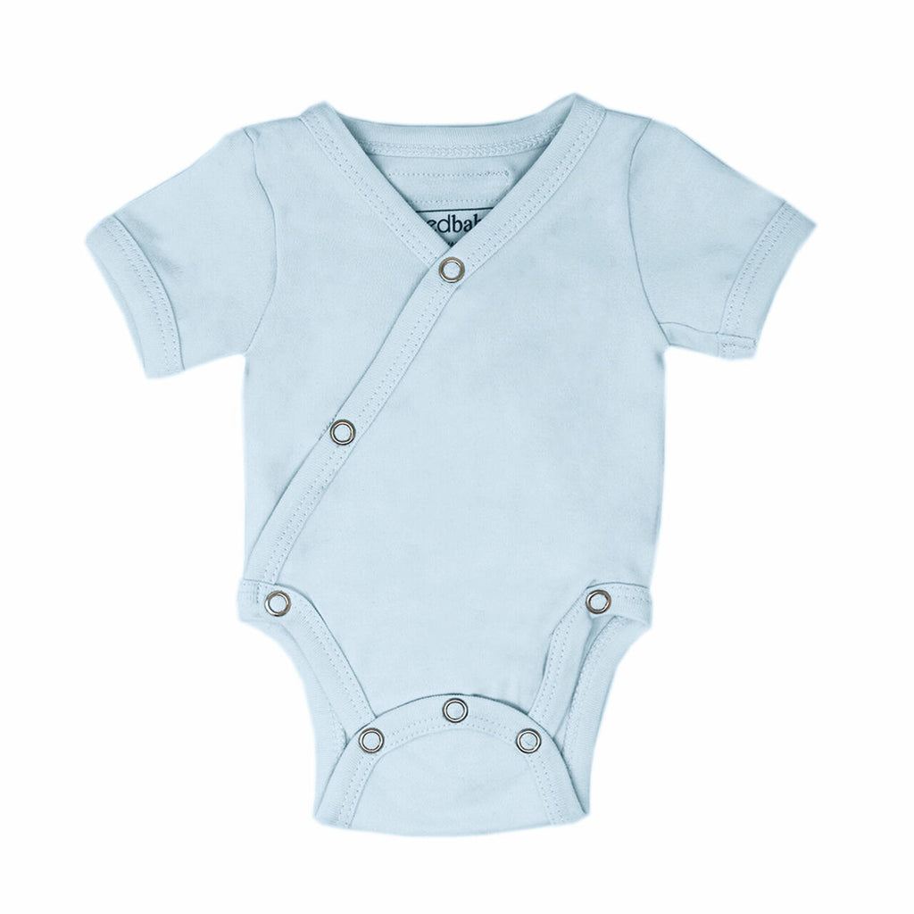Moonbeam Organic Short Sleeve Kimono Bodysuit