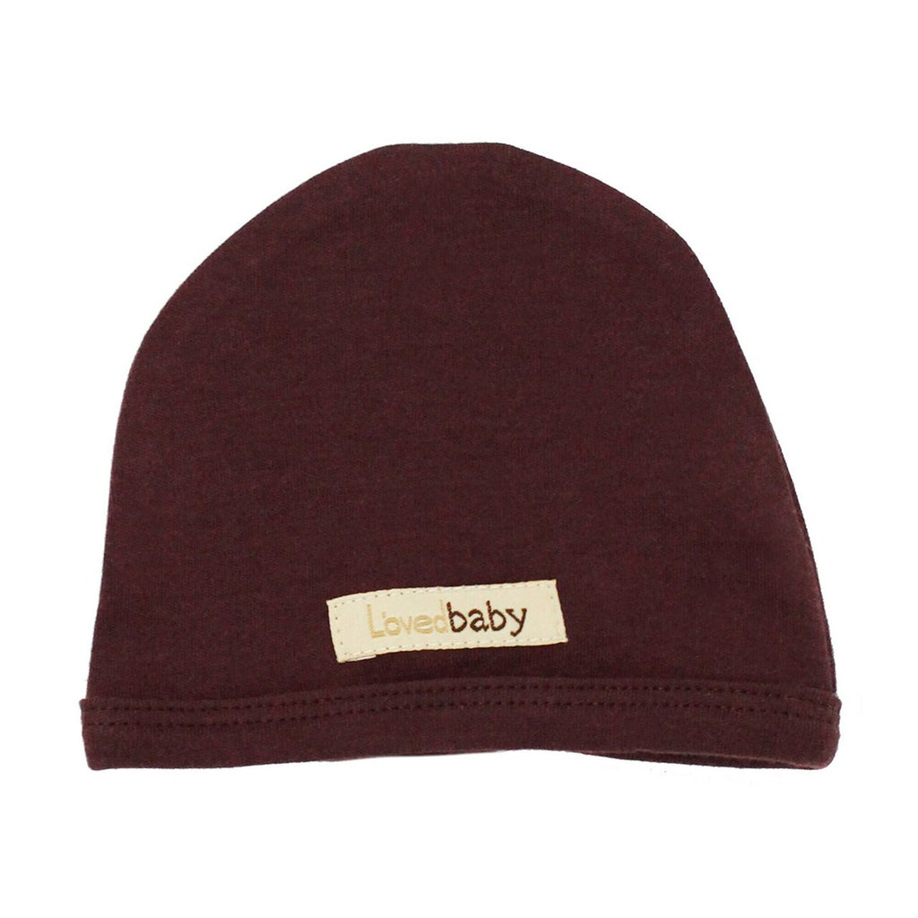 Eggplant Organic Cute Cap