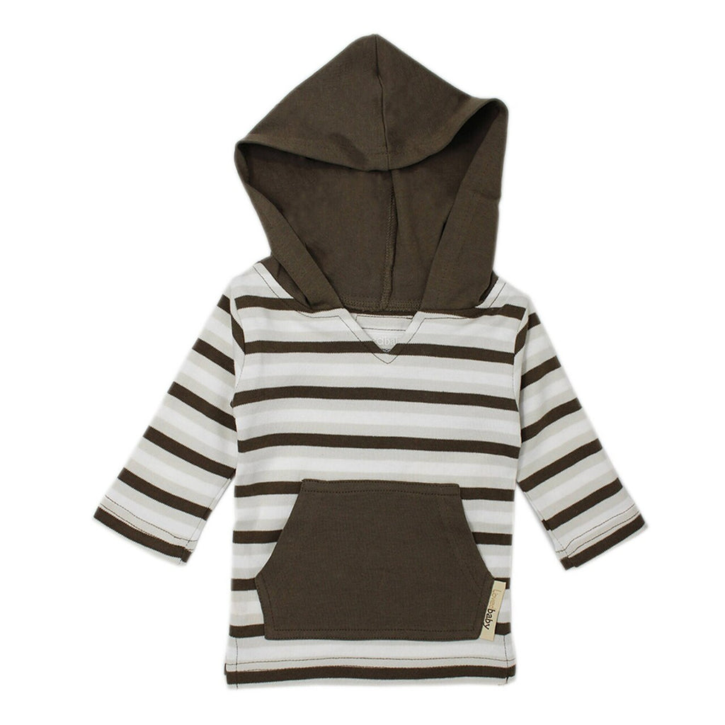 Bark Stripe Organic Hoodie