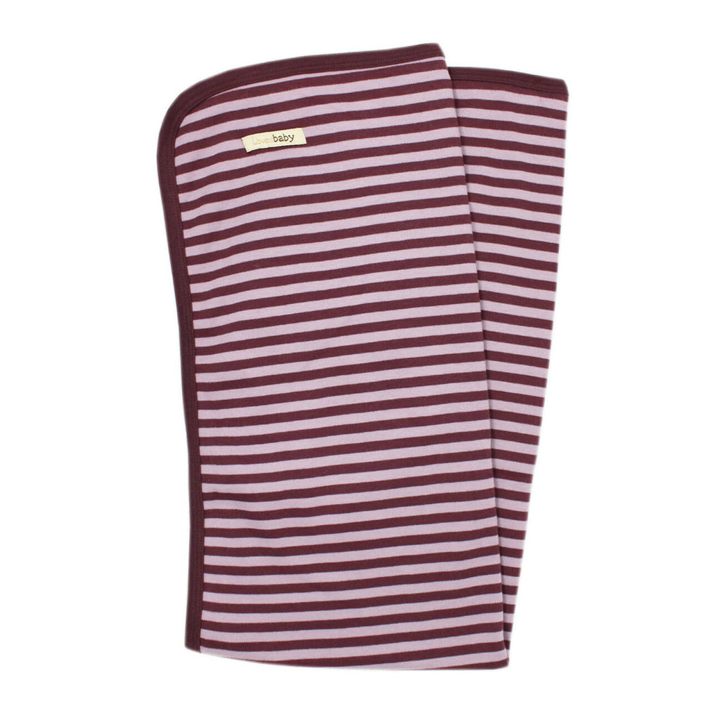 Lavender Eggplant Organic Blanket