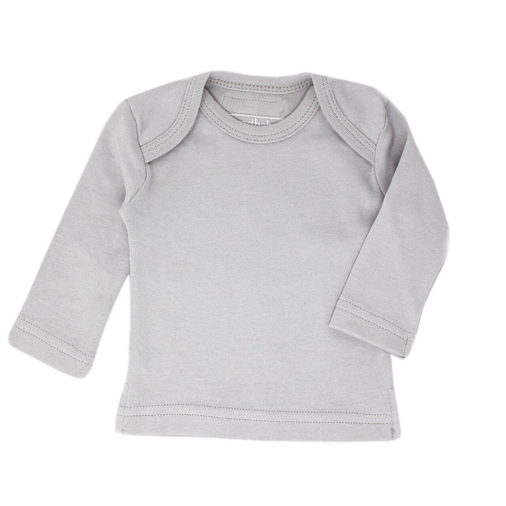 Light Gray Organic L Sleeve Shirt