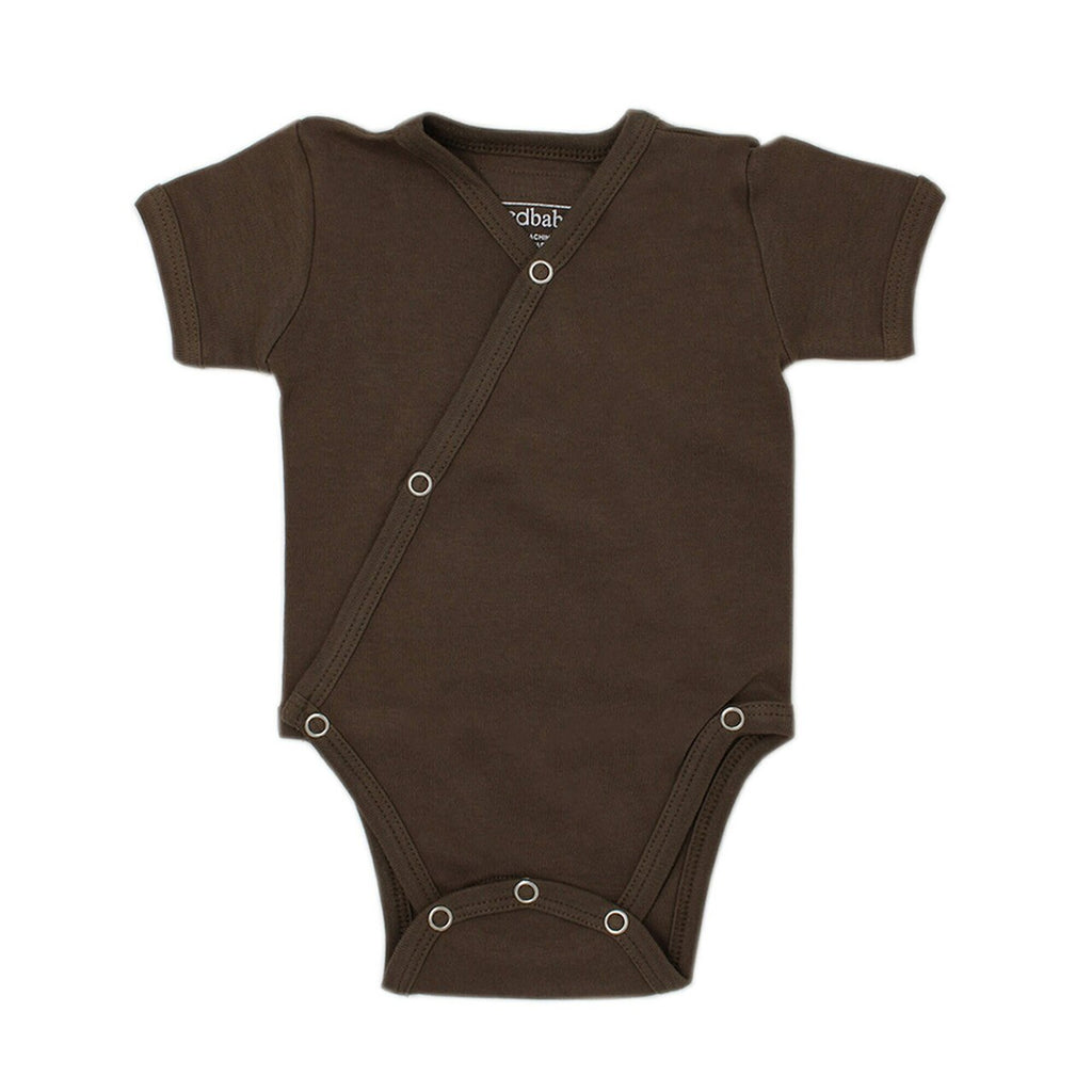 Bark Organic Short Sleeve Kimono Bodysuit