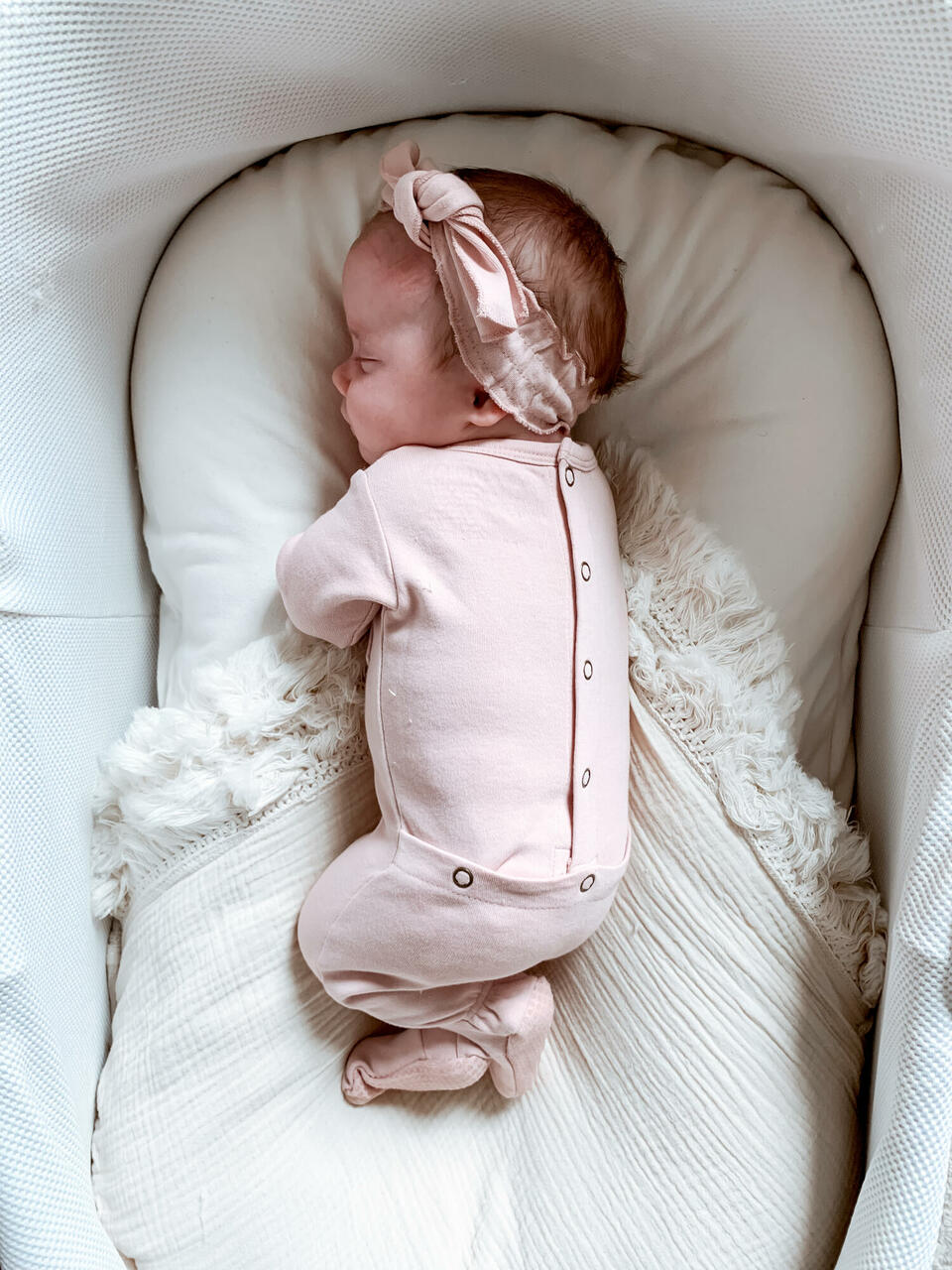 V-Neck Baby Footie in Rosewater, Lifestyle
@sarahkilver